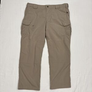 5.11 Tactical Pants Men’s 42x30 Beige Stryke Tech Ripstop Cargo Utility Outdoor